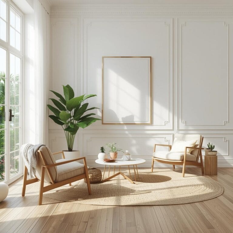 Best Living Room Rug Placement final look