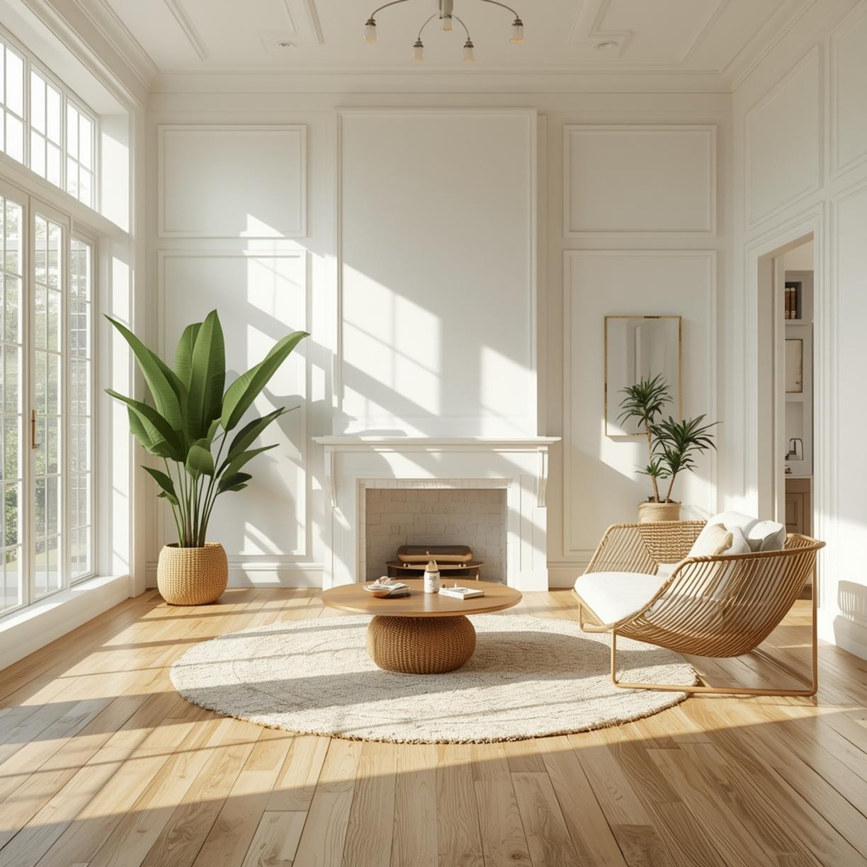 Blue and Green Living Room Ideas final look