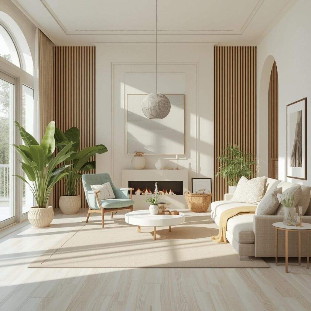 Coastal Rugs for Living Room final look