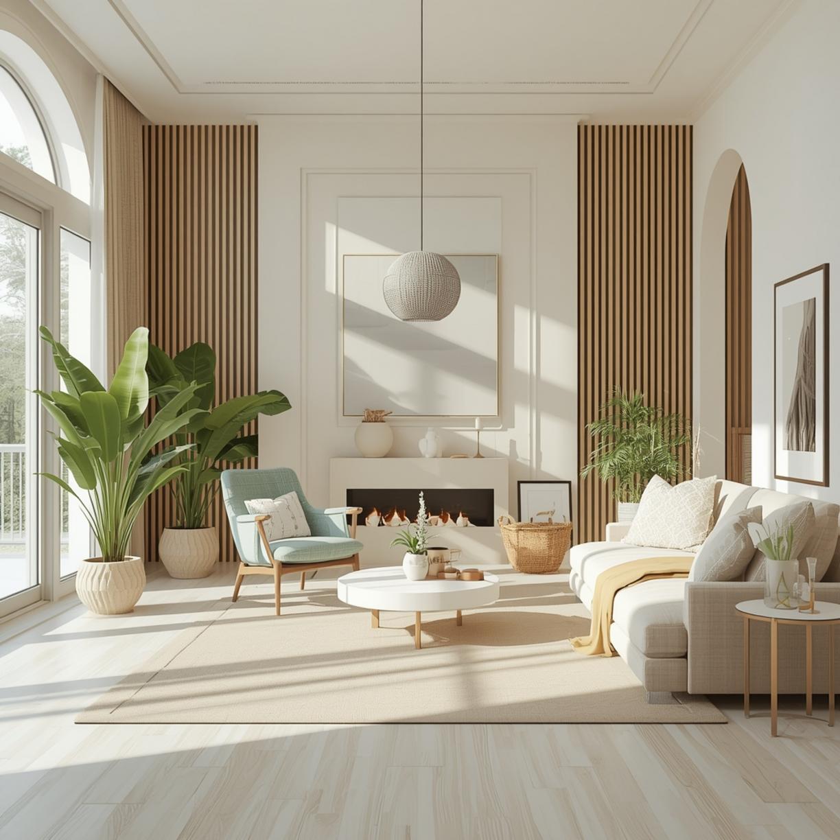 Coastal Rugs for Living Room final look