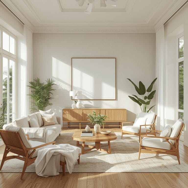 Farmhouse Rugs for Living Room final look