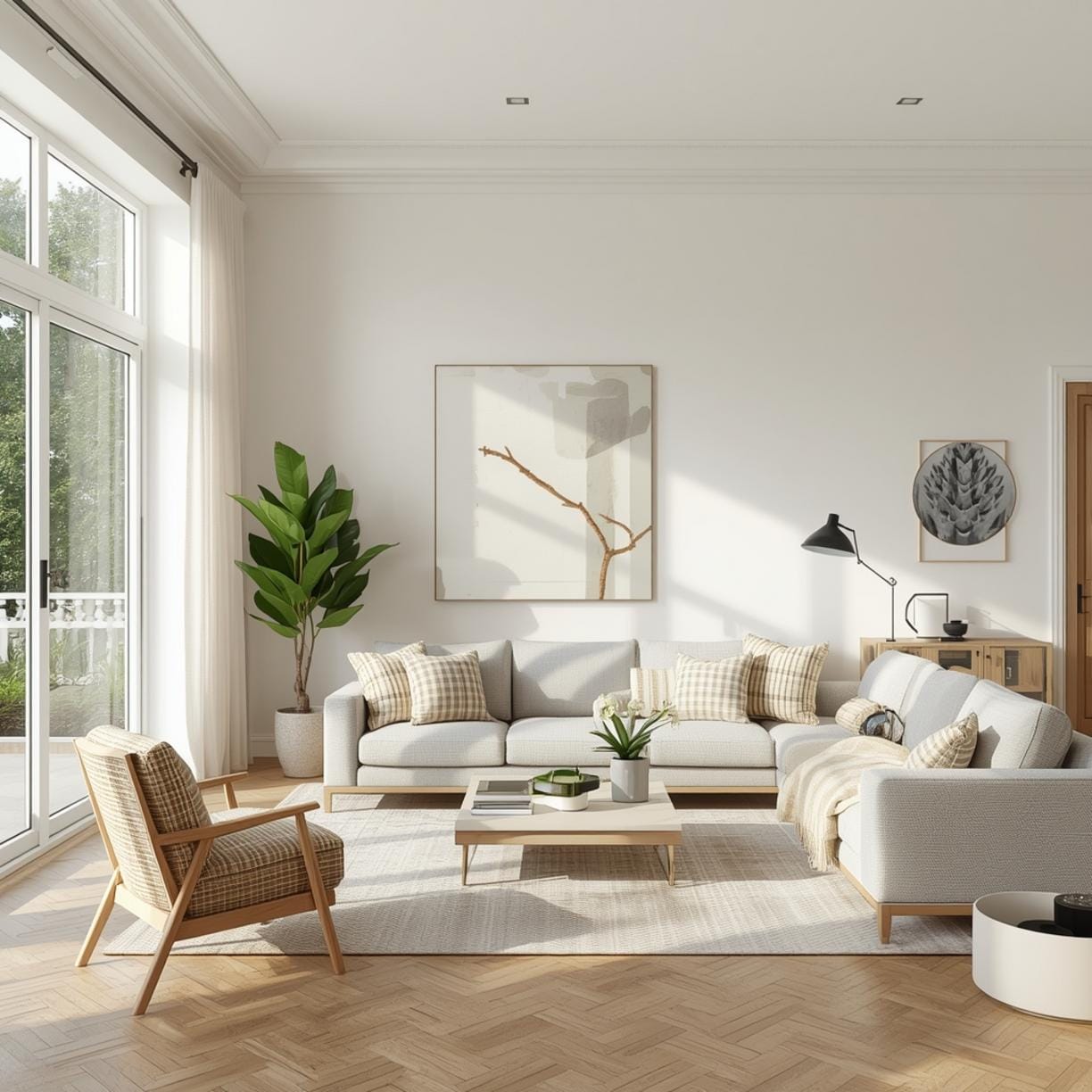 Grey Sofa Living Room Ideas final look