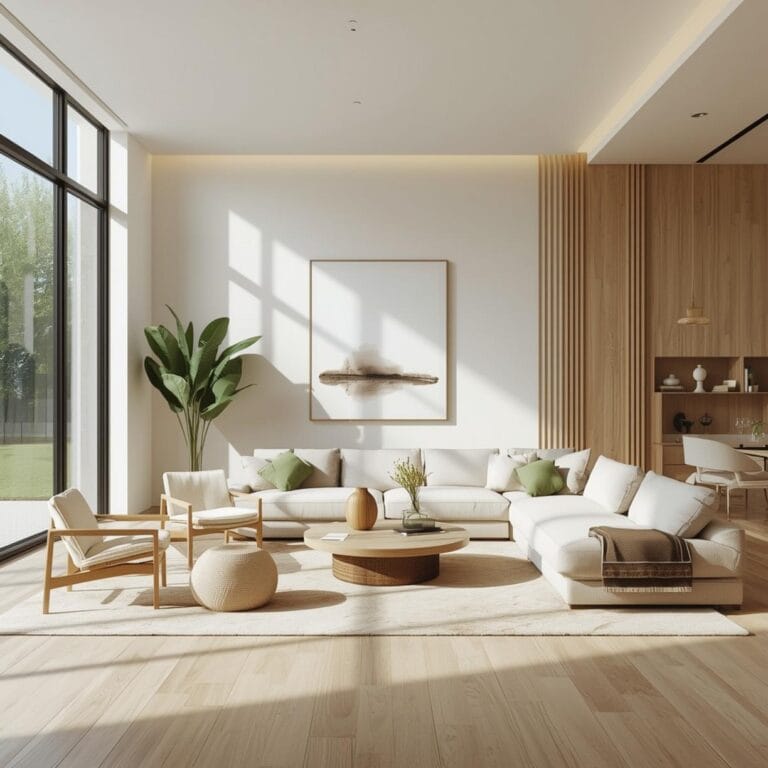Industrial Living Room Design Ideas final look