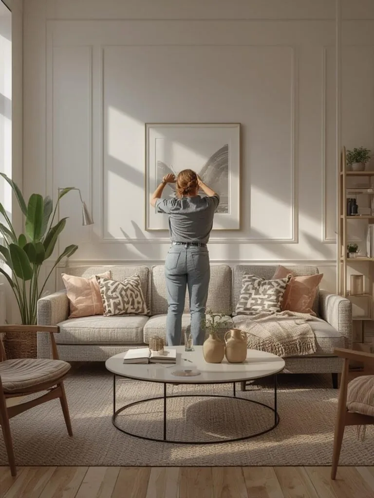 Linear vs Pendant Island Lighting final look
