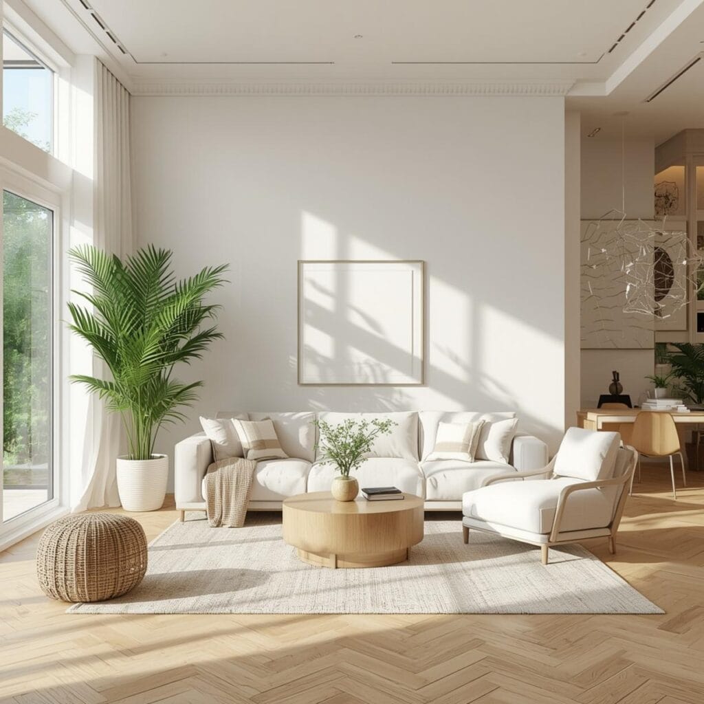 Living Room Christmas Decorating Ideas final look