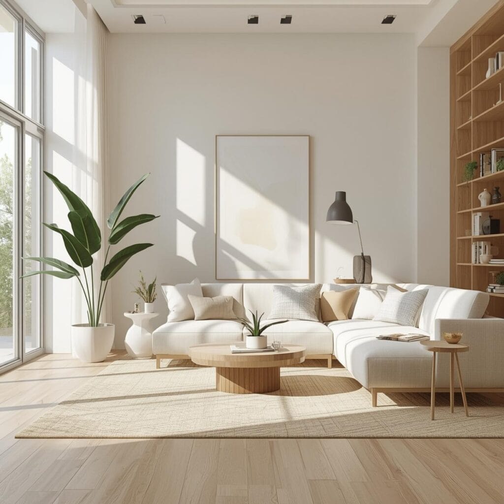 Living Room Colors & Styling final look