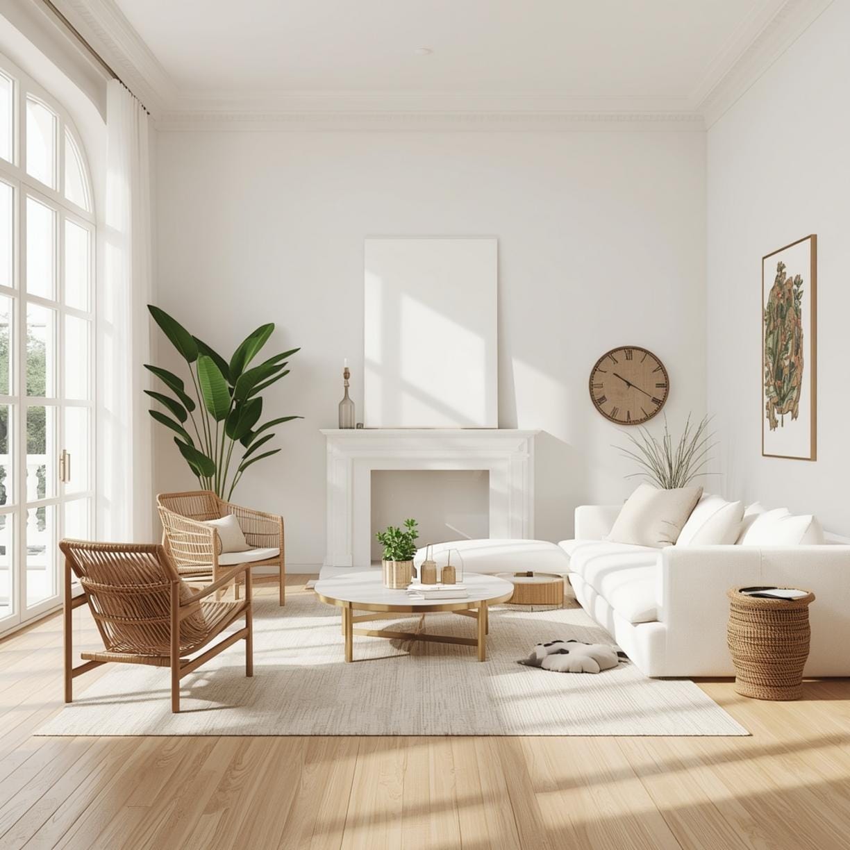 Living Room Furniture & Layout final look