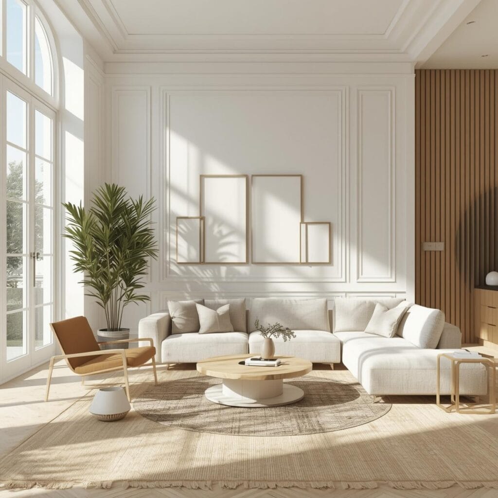 Living Room Ideas with Fireplace and TV final look