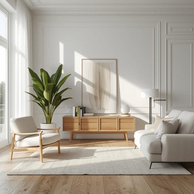 Living Room Lighting & Electronics final look