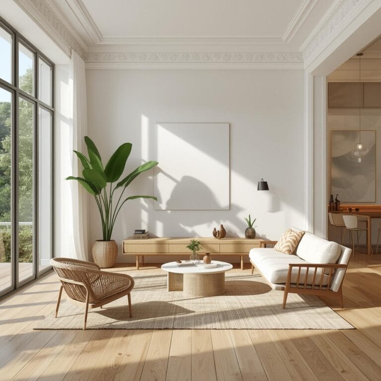 Living Room Size & Dimensions final look