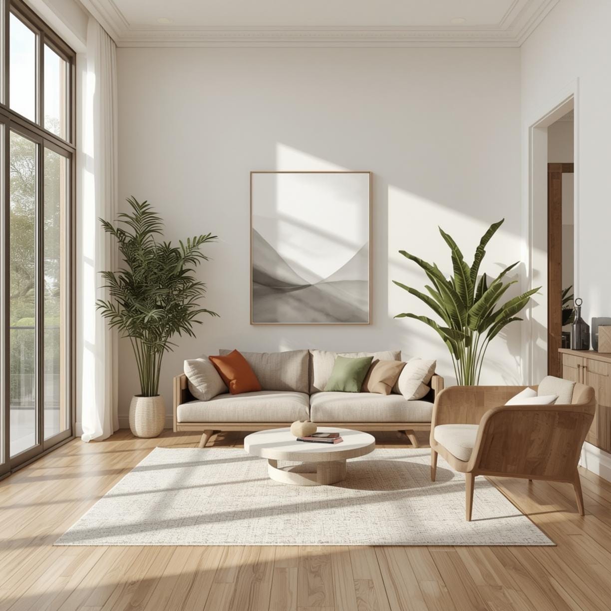 Open Concept Kitchen and Living Room Ideas final look