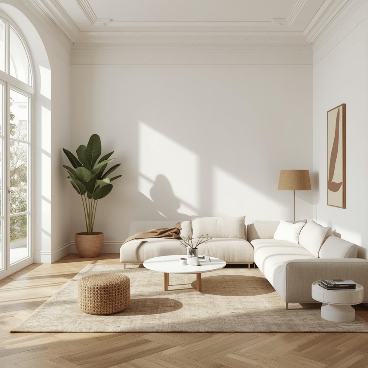 3D Wall Art for Living Room final look