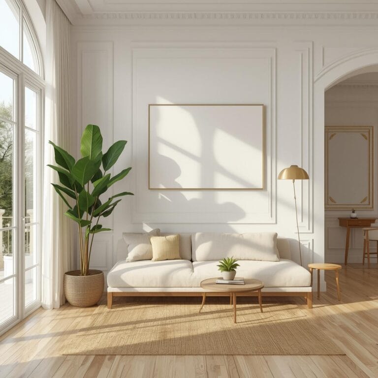 Best Flooring for Living Room final look
