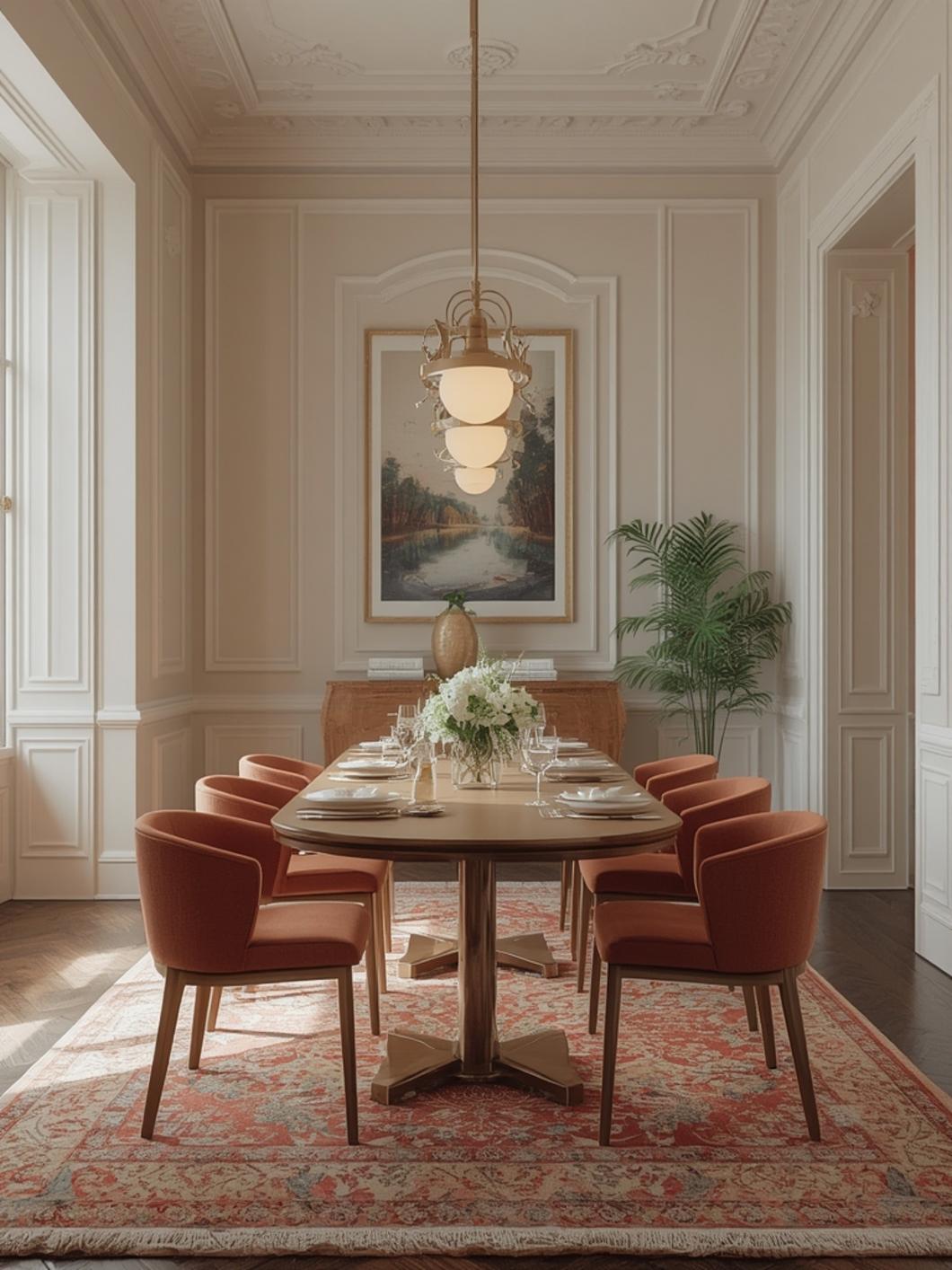 Italian Dining Room Sets final look