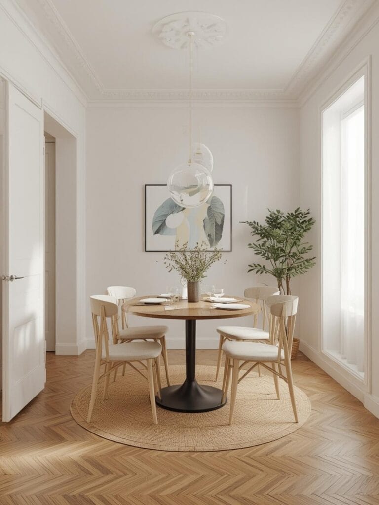Small & Space Saving Dining Room Sets final look