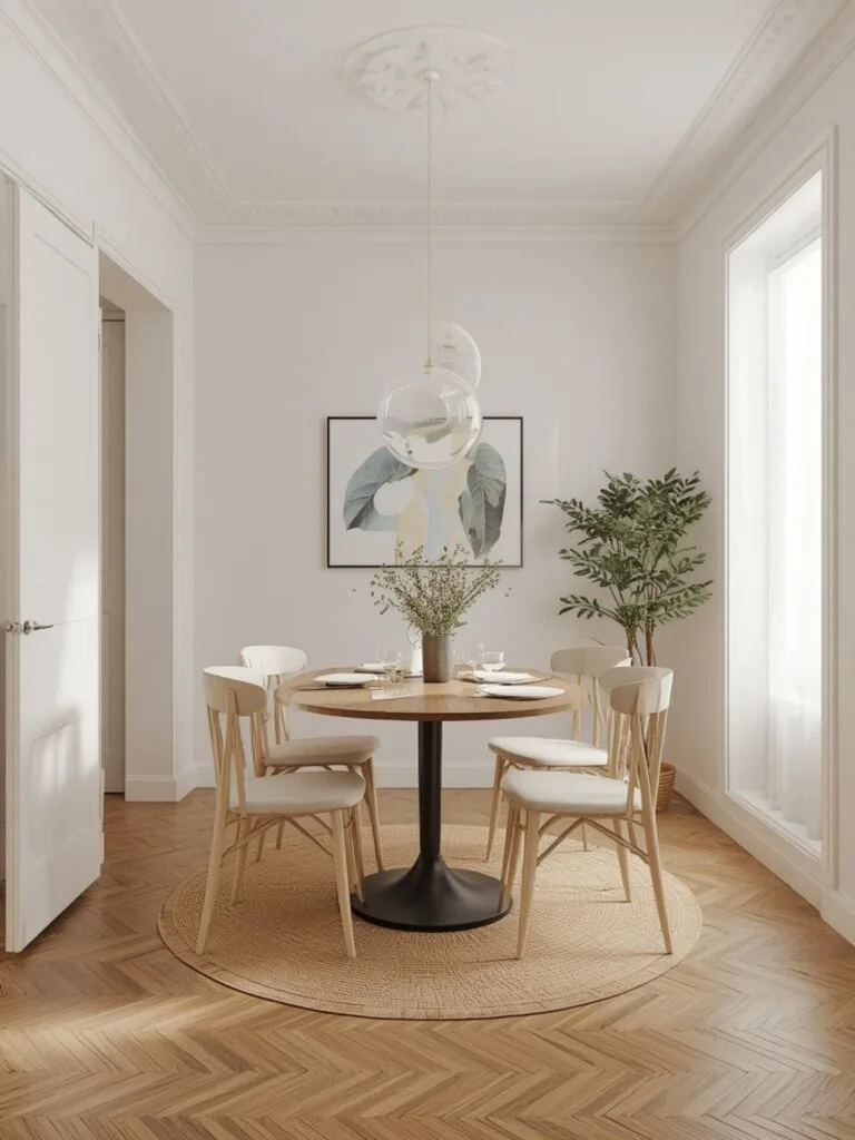Small & Space Saving Dining Room Sets final look