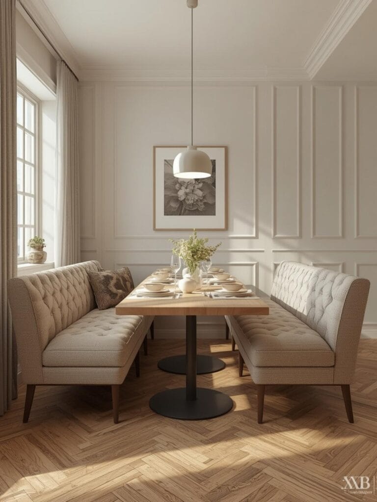 Space Saving Dining Room Sets final look