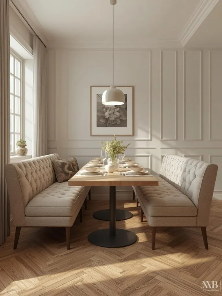 Space Saving Dining Room Sets final look