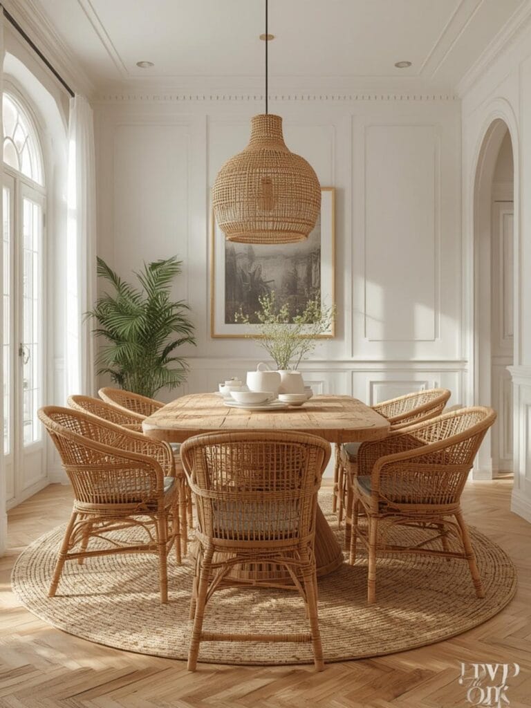 Wicker Dining Room Sets final look