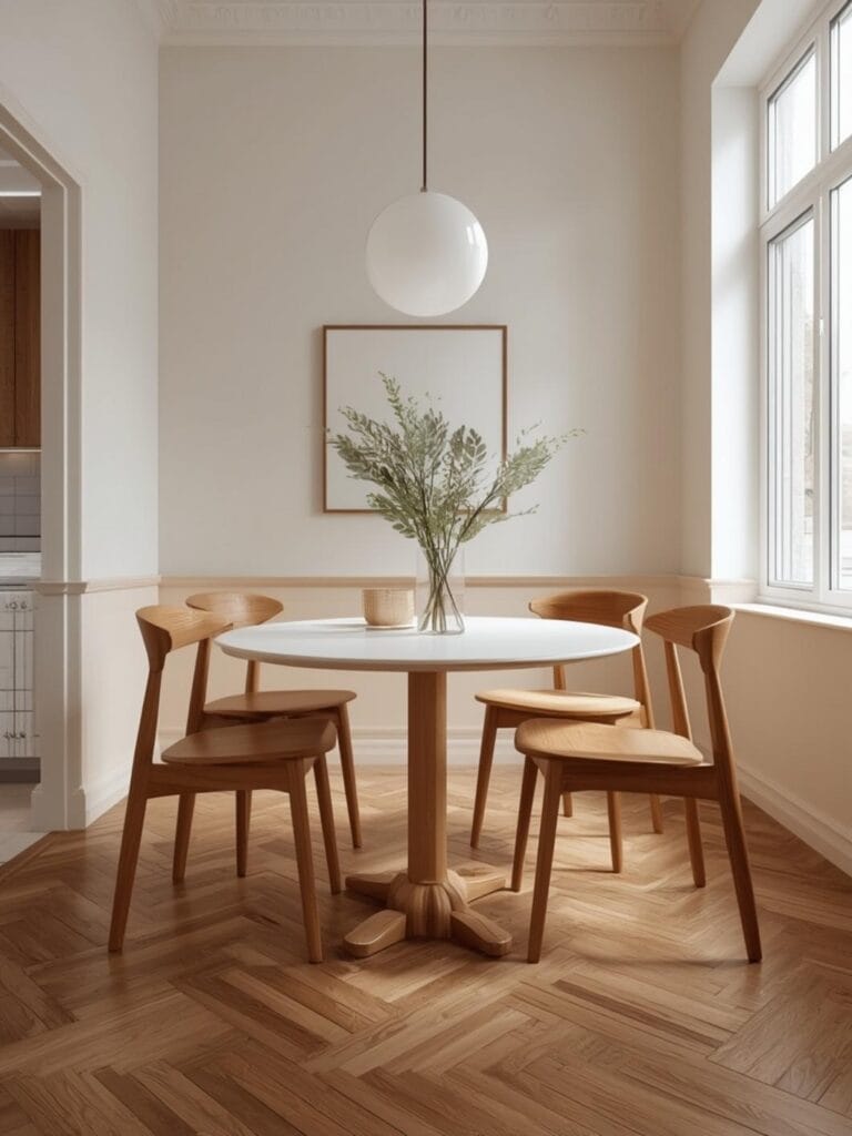 Wood Dining Chairs Set of 4 final look