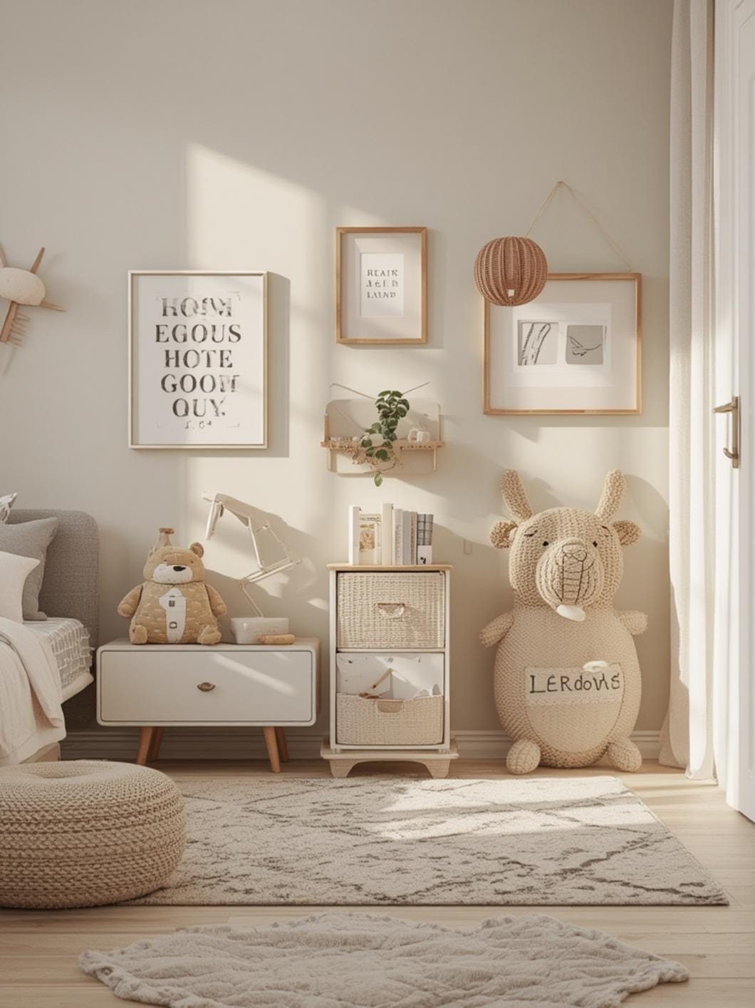 kids room accessories final look