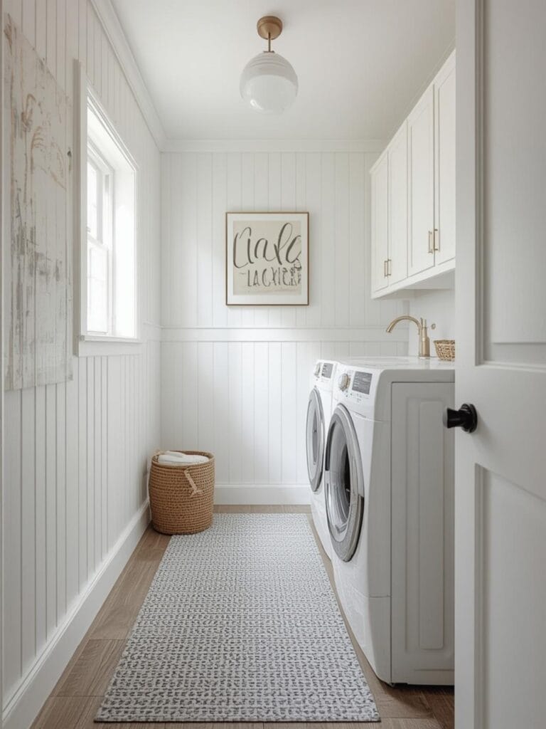 beadboard laundry room ideas final look