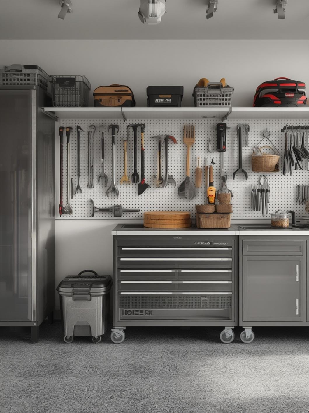 best garage tool organizer final look