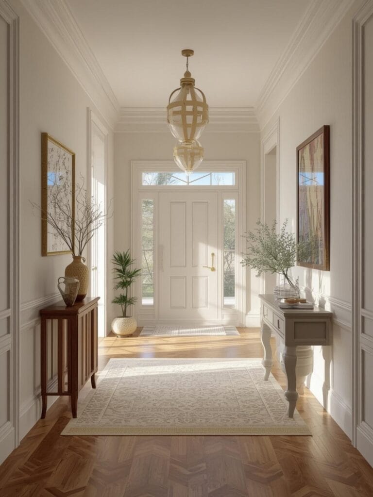 entryway decor final look
