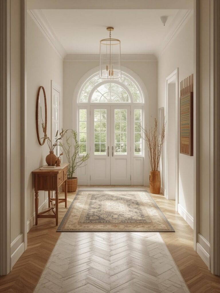entryway decorations final look