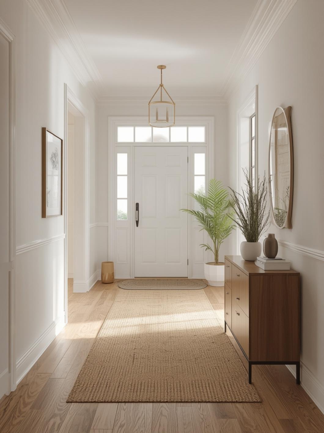 entryway home decor final look
