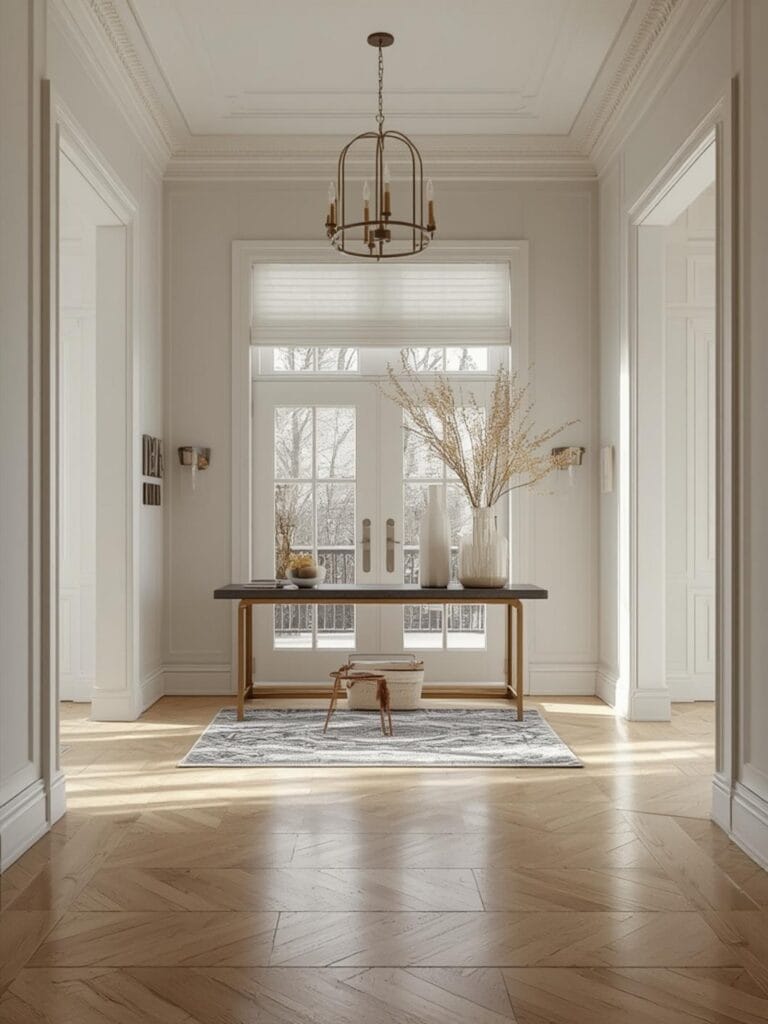 entryway table decor ideas final look