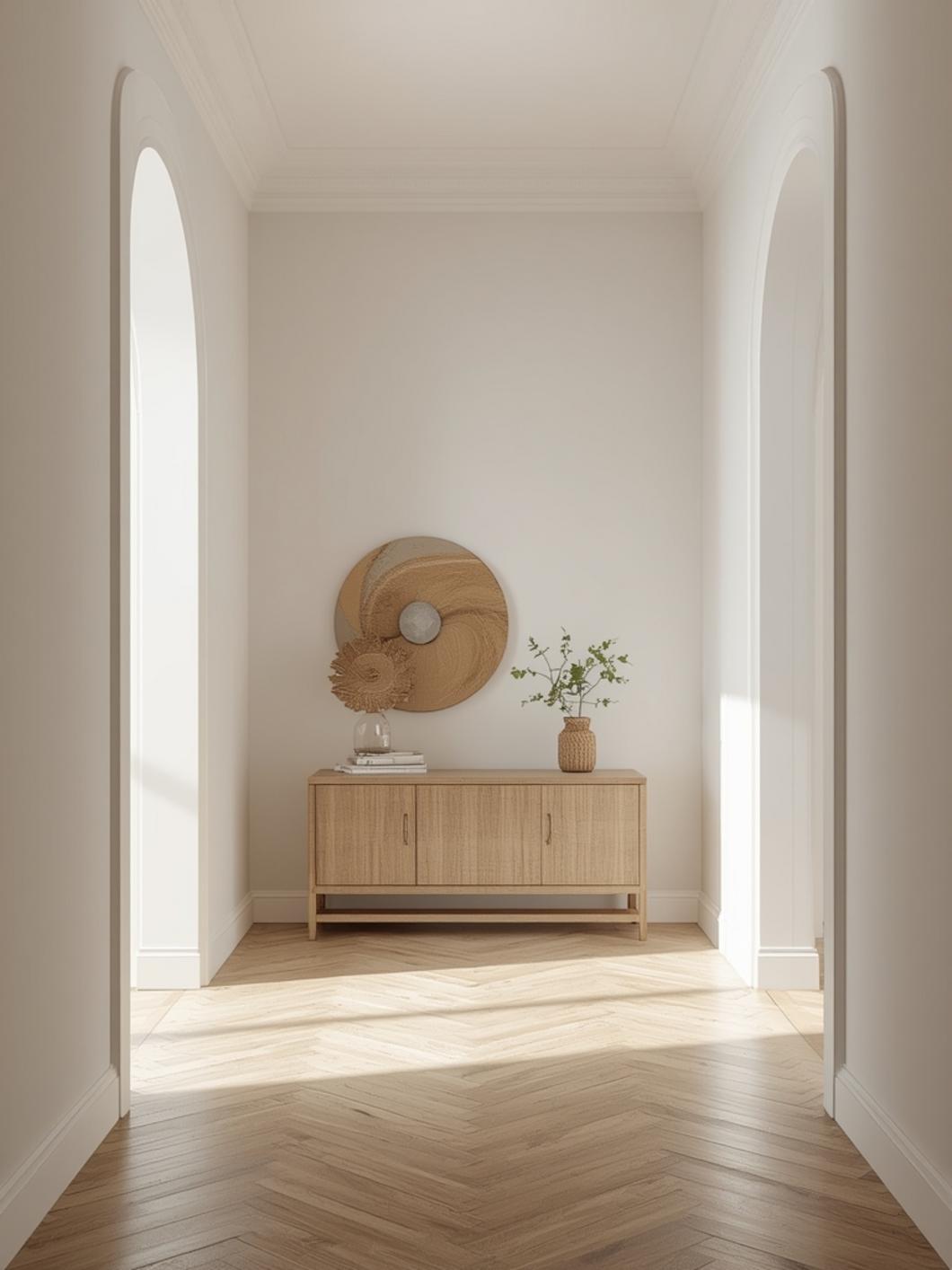 entryway wall decor final look