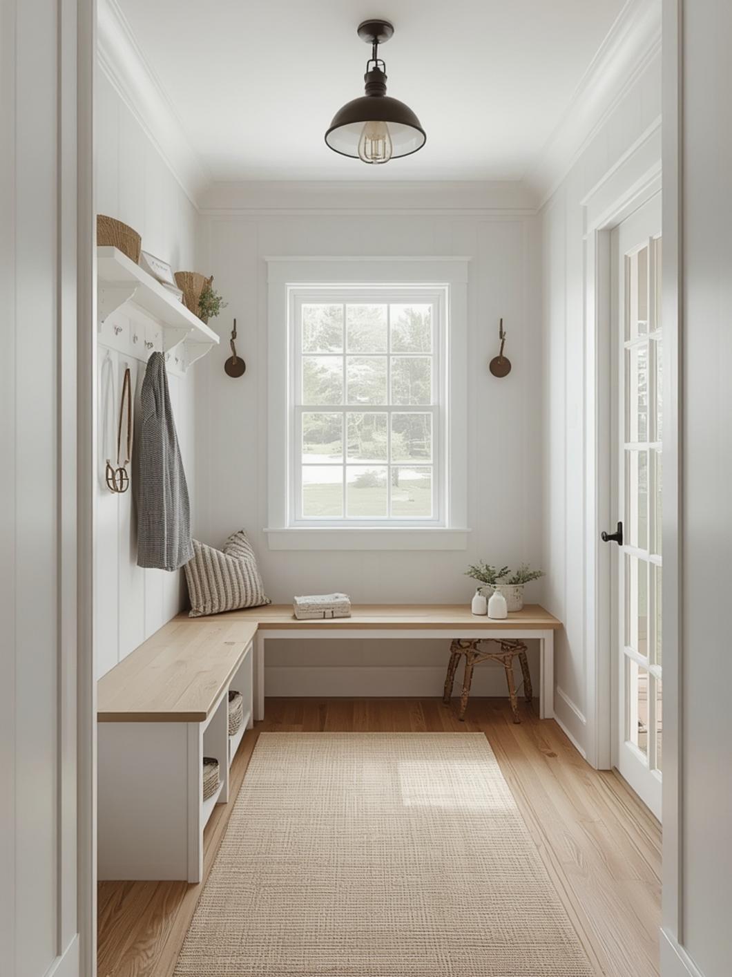 farmhouse mudroom ideas final look