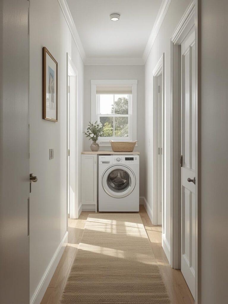 hall laundry room ideas final look