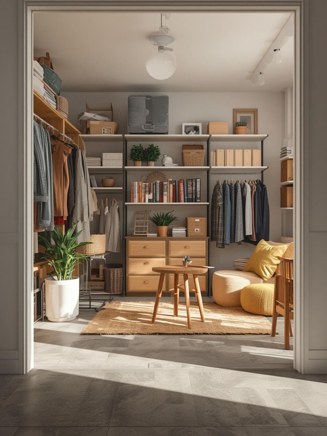 how to organize for garage sale final look