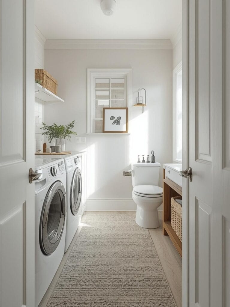 laundry room and bathroom ideas final look