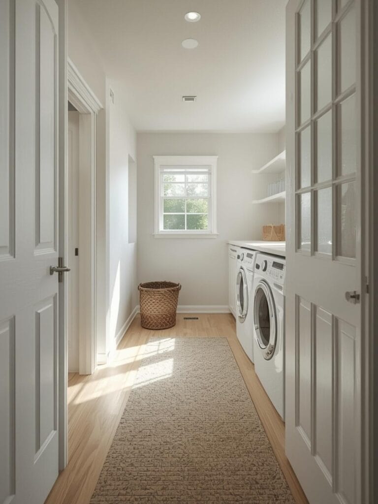 laundry room ideas basement final look