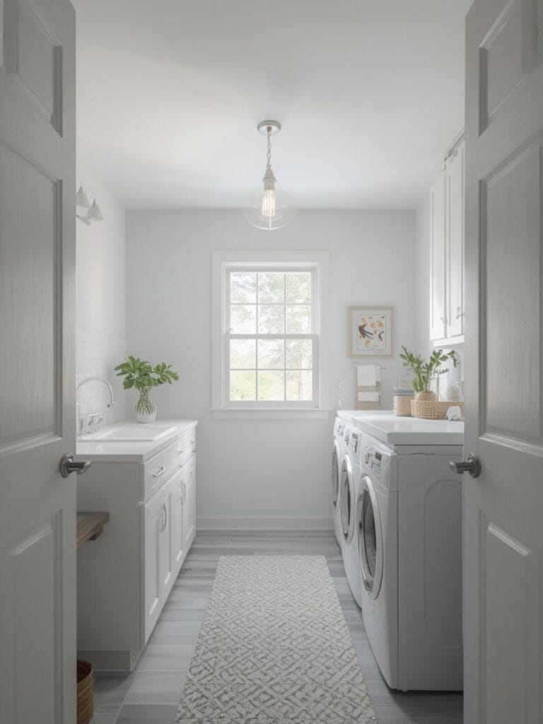 laundry room light fixtures ideas final look