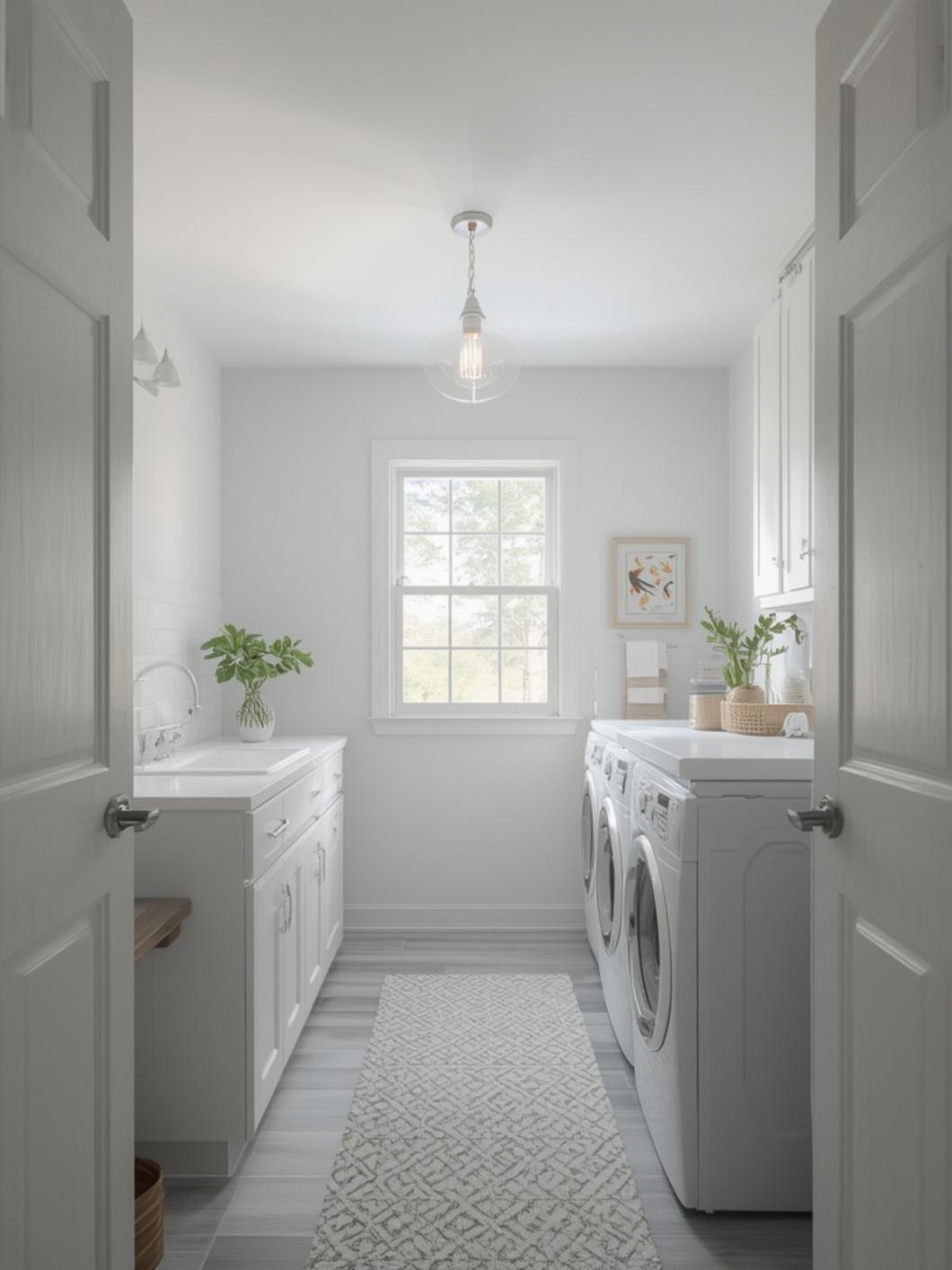 laundry room light fixtures ideas final look