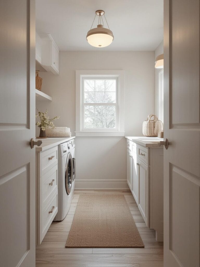 laundry room lighting ideas final look