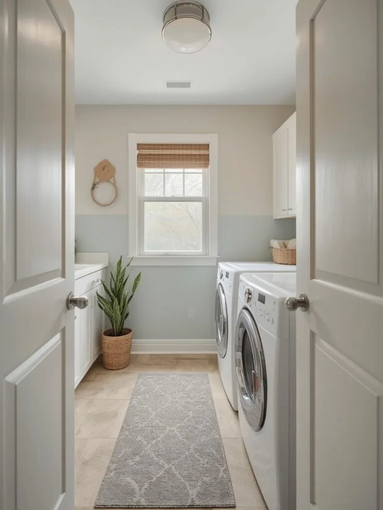 laundry room painting ideas final look