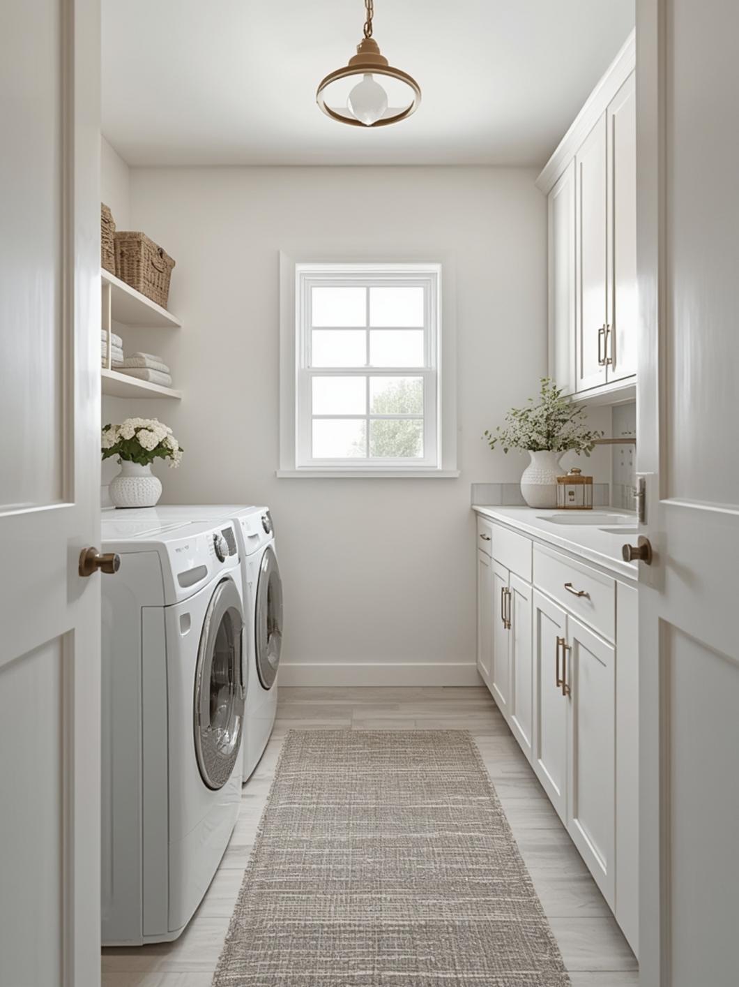 modern farmhouse laundry room ideas final look