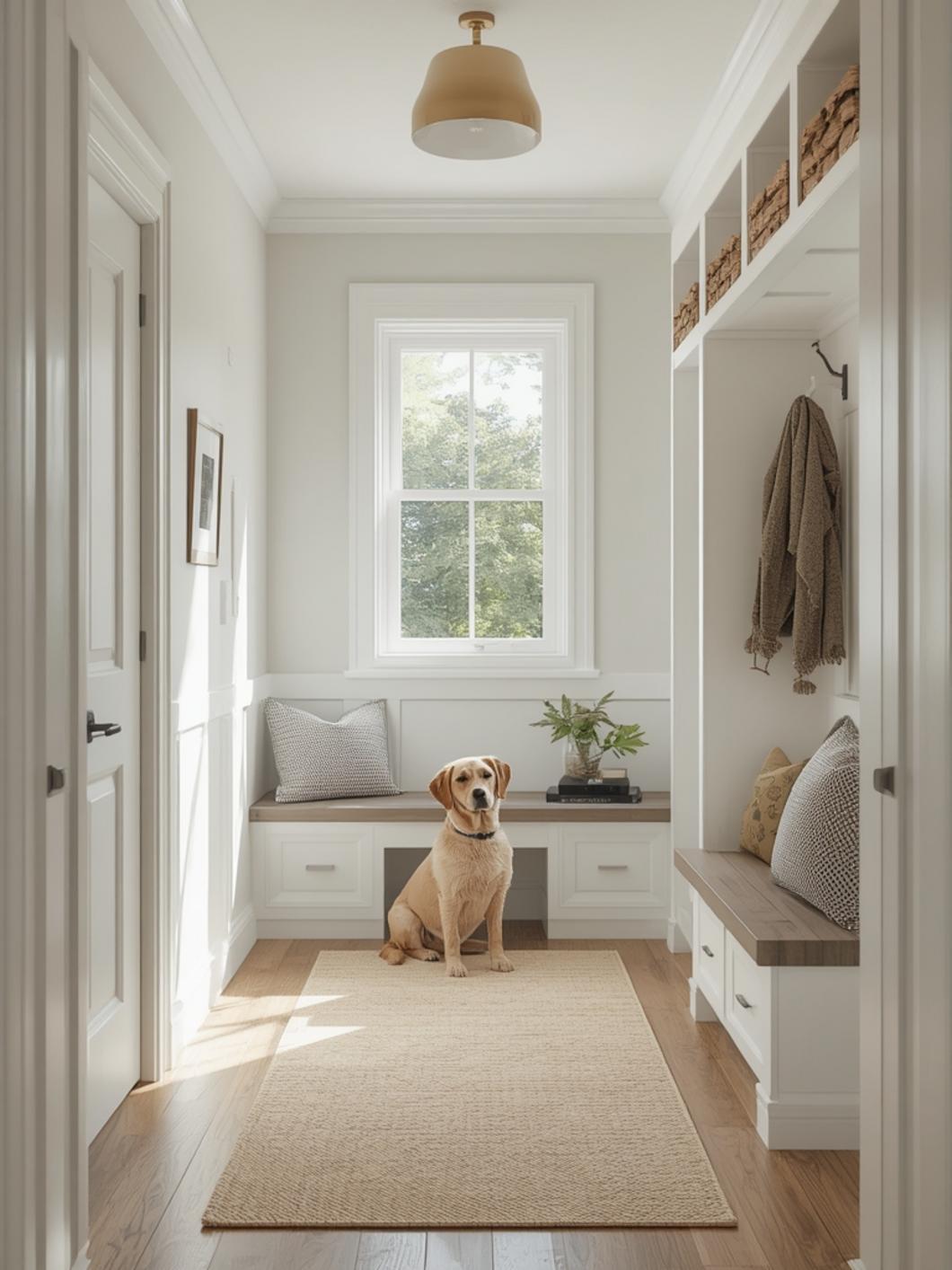 mudroom ideas for dogs final look