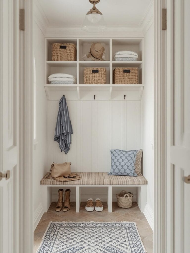 mudroom shelf ideas final look