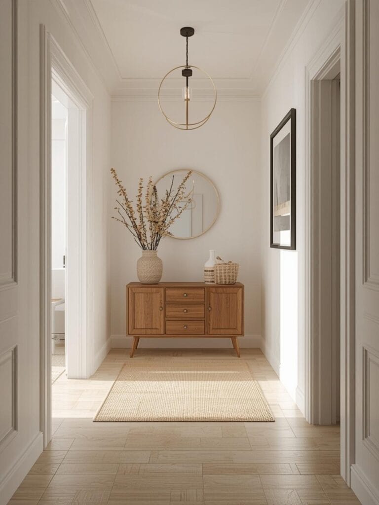 small entryway decor final look