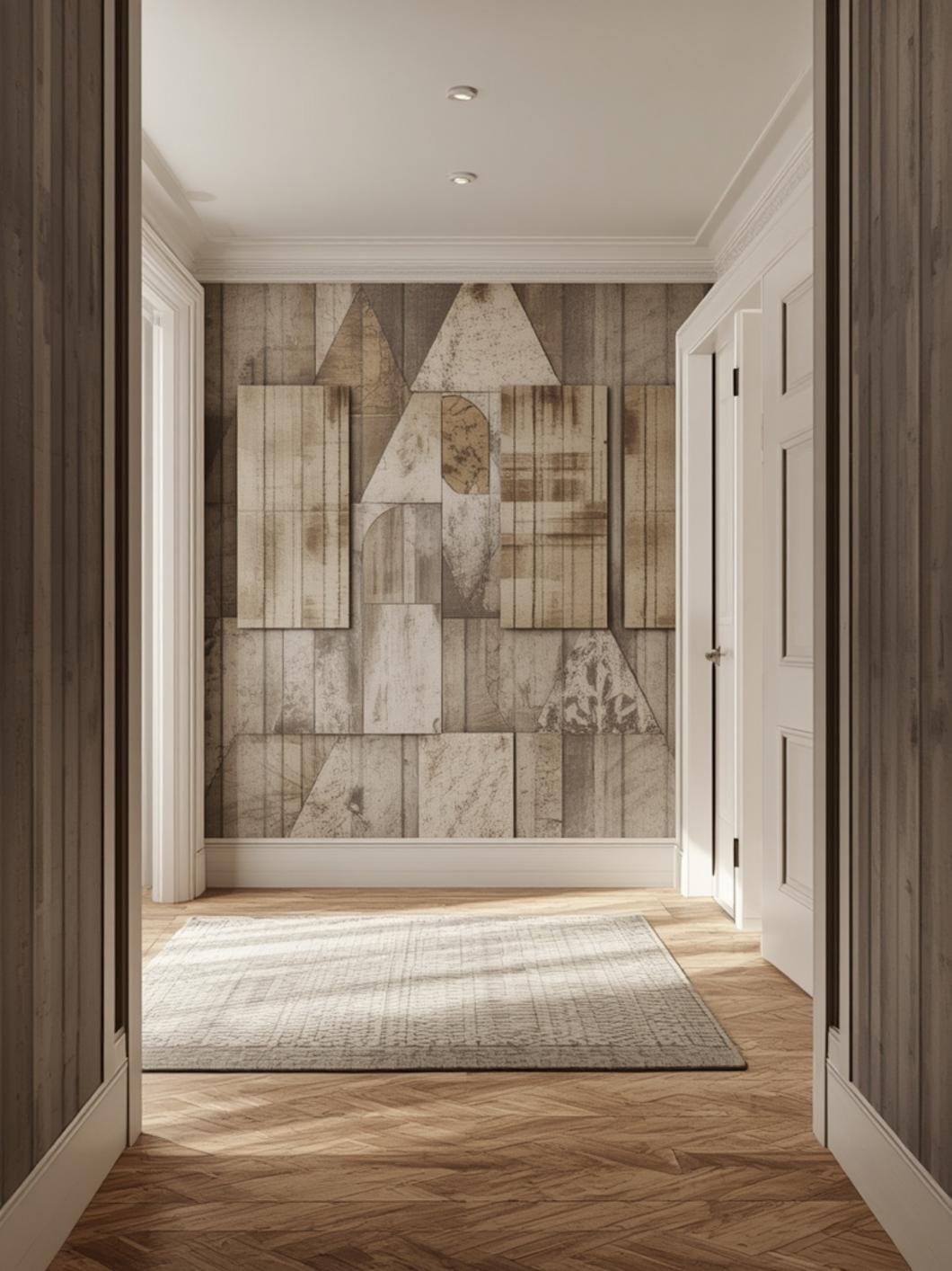 accent wall ideas for basement final look