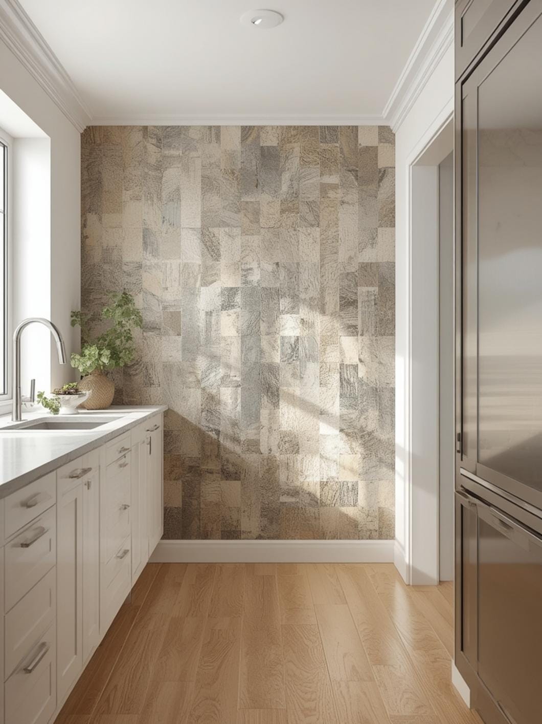 accent wall ideas for kitchen final look