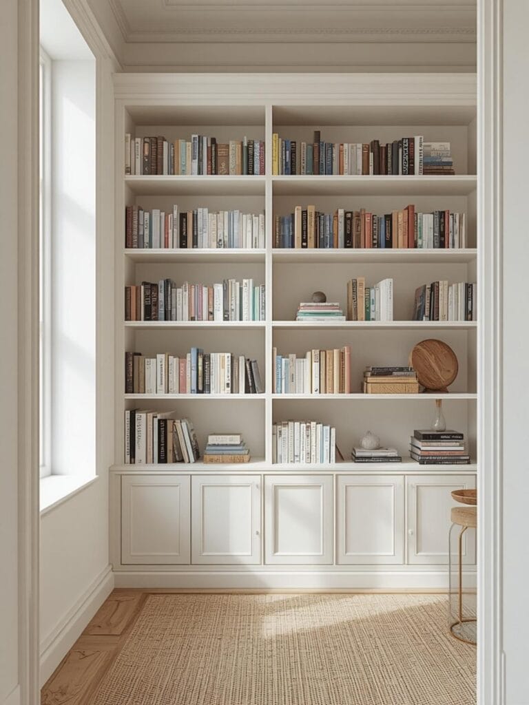 decorating a bookshelf ideas final look