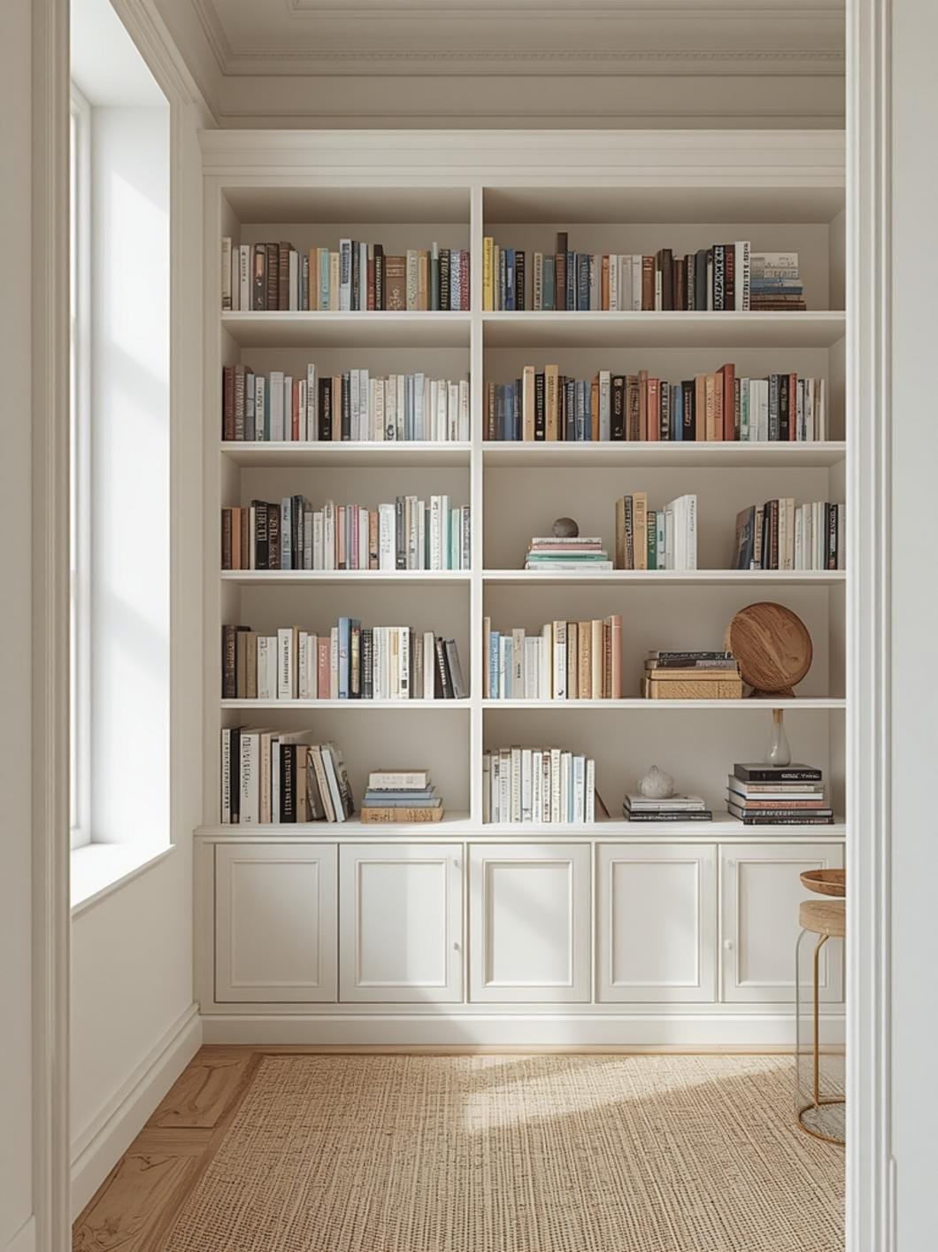 decorating a bookshelf ideas final look