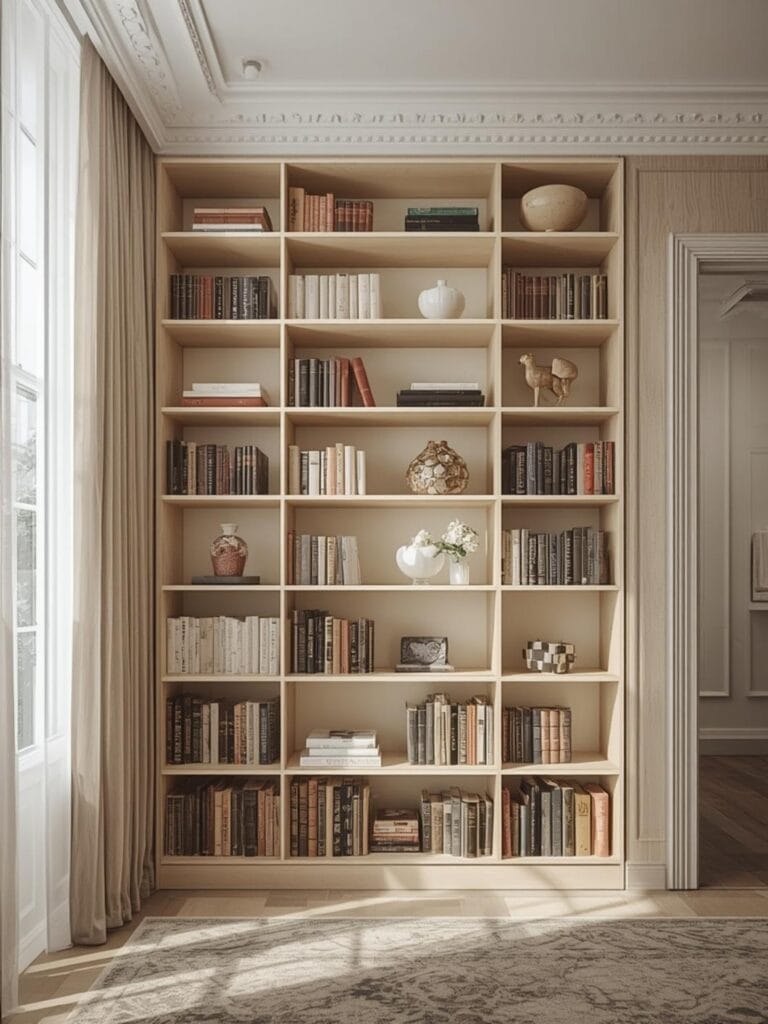 decorative bookshelf ideas final look